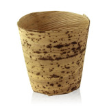 Bamboo Leaf Cup 4oz D:2.2in H:2.5in - 25 pcs