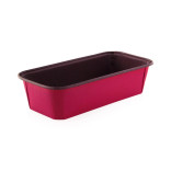 Free Standing Rectangular Pink Paper Baking Mold 25oz L:6.3in W:2.5in H:2in - 100 pcs Free Standing Rectangular Pink Paper Baking Mold 25oz L:6.3in W:2.5in H:2in - 100 pcs