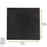 Point to point  Black Tissue Napkin 15x15in 2 Ply, 1/4 Fold - 40 pcs