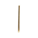 Unwrapped Durable & Reusable Bamboo Straw 1oz D:0.16in 7.75in - 25 pcs