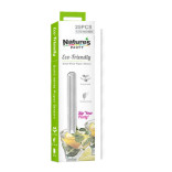 Durable Full White Paper Straws - Unwrapped D:0.23in L:7.75in - 25 pcs Durable Full White Paper Straws - Unwrapped D:0.23in L:7.75in - 25 pcs
