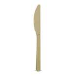 Unwrapped Compostable & Heat Proof Corn - Bamboo Fiber Knife L:6in - 50 pcs Unwrapped Compostable & Heat Proof Corn - Bamboo Fiber Knife L:6in - 50 pcs