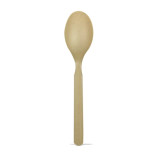 Unwrapped Compostable & Heat Proof Corn - Bamboo Fiber Spoon L:6in - 50 pcs