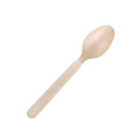 Unwrapped Compostable & Heat Proof Corn - Bamboo Fiber Spoon L:5in - 100 pcs Unwrapped Compostable & Heat Proof Corn - Bamboo Fiber Spoon L:5in - 100 pcs