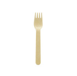 Unwrapped Wooden Fork L:5.5in - 100 pcs