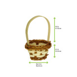 Sample of Rai Small Woven Basket - 2.7  - 1 pcs