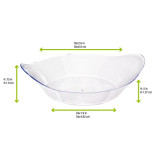Sample of Oval Transparent Green Dish - 3.2 X 2.5 - 1 pcs Sample of Oval Transparent Green Dish - 3.2 X 2.5 - 1 pcs