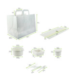 Sample of TAKEOUTWHITE  -  pcs Sample of TAKEOUTWHITE  -  pcs