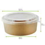 Sample of 210PCP1100K 40oz D:7.2in H:2.6in - 25 pcs Sample of 210PCP1100K 40oz D:7.2in H:2.6in - 25 pcs