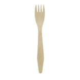 Heavy Weight Wooden Fork L:7.3in - 100 pcs
