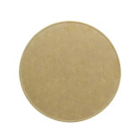 Kraft Paper Lid for 6oz Paper Cups And 21POC8/12 D:2.9in - 50 pcs