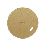 Kraft Paper Coffee Lid for 8oz Dia:3.15in - 50 pcs