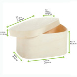 Sample of 210BBOITE11 8oz 4.3 x 3 x 2in - 1 pcs