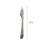 50pcs - 6.18" Reusable Stainless Steel Knife