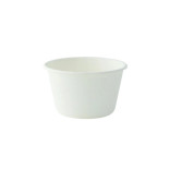 White Sugarcane Takeout Bowl (No added PFAs) 8.5oz D:3.7in - 50 pcs