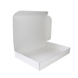 White Catering Box L:16.54in W:11.02in H:2.36in - 25 pcs White Catering Box L:16.54in W:11.02in H:2.36in - 25 pcs