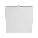 White Pastry Box L:10.24in W:10.24in H:1.97in - 50 pcs