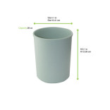 Phoenix Reusable recyled pale green soup cup 28oz D:4.1in H:5.1in - 24 pcs