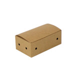 Medium Kraft Snack Box L:5.51in W:3.07in H:2.09in - 50 pcs