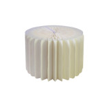 White Folding Buffet Riser D:11.8in H:7.87in - 6 pcs