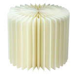 White Folding Buffet Riser D:11.8in H:15.75in - 6 pcs