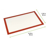 Silicone Baking Mat Silicone Coated Fiberglass L:11.8in W:15.7in - 5 pcs