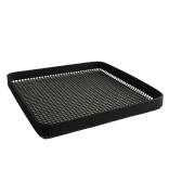 BBQ Mat with Edge L:12in W:12in - 5 pcs
