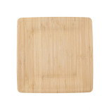 Bamboo Veneer Round Plate D:11.1in H:0.7in - 25 pcs