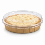 50pcs - 9.1"Ø Round Baking Mold PET Lid