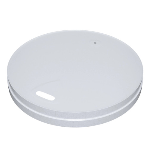 Compostable White Paper Coffee Lid for 10oz / 12oz / 16oz / 20oz D:3.54in - 50 pcs