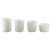 White Soup Cup (Lid optional) 8oz D:3.5in H:2.1in - 50 pcs