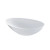 Bio n Chic Oval White Sugarcane Bowl 34oz L:9.4in W:5.7in H:2.5in - 125 pcs