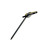 Black Looped Bamboo Skewer L:2.4in - 100 pcs