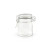 Mini Reusable Glass Seal Jars 5oz D:2.5in H:3.6in - 12 pcs