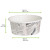 Deli News Printed Containers 16oz D:4.5in - 50 pcs