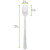 Mini Clear Luxury Fork 16oz L:4in - 100 pcs