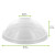 Clear PET Dome Lid for 210DELINEWS & 210DELIPOC & 210DELIK 24oz D:4.49in H:3.25in - 25 pcs