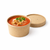 Brown Kraft Soup Cup with Kraft Lid Included