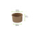 Brown Kraft Hot & Cold Paper Cup 3.3oz D:2.8in H:1.6in - 50 pcs