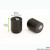 Black Bamboo Mini Reusable Salt & Pepper Set (Prefilled) D:0.7in H:0.75in - 10 pcs