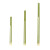 DUAL PRONG Bamboo Double Pick Skewer L:3.9in W:0.23in H:0.1in - 100 pcs