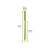 DUAL PRONG Bamboo Double Pick Skewer L:3.9in W:0.23in H:0.1in - 100 pcs