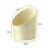 Slanted Wood Cup 7oz D:3.1in H:3.4in - 25 pcs