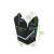 Black Take Out Box with Handle 16oz L:3.75in W:2.75in H:3.5in - 50 pcs
