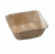 Square Palm Leaf Bowl 16oz L:5in W:5in H:2in - 10 pcs