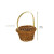 CHIANG SMALL WOVEN BASKET 1.5oz - L:3.9in - 10 pcs