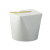 White Pasta Box 12oz L:4.7in W:4.7in H:3.1in - 50 pcs