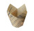 Tulips Newspaper Baking Cup 5oz D:6.9in H:2.35in - 12 pcs