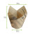 Tulips Newspaper Baking Cup 5oz D:6.9in H:2.35in - 12 pcs