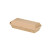 Order A Sample - Kraft Corrugated Hot Dog ClaMshell - 9.9  In. SAMP210EATDOG240K -  pcs